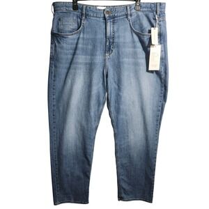 Anthropologie Pilcro Regenerative Cotton Denim Jeans Medium Wash Size 33 NEW